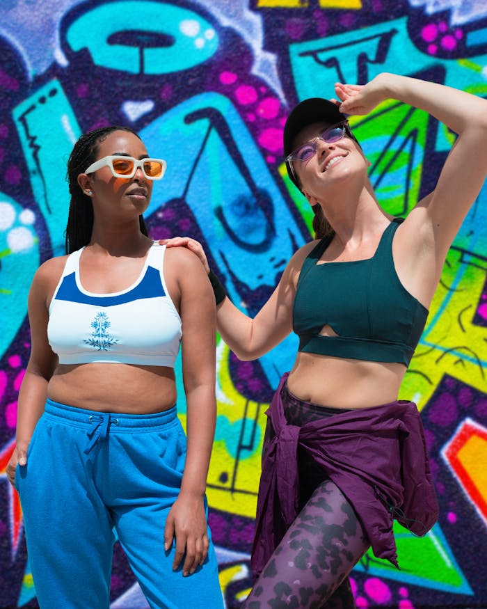 Active Women with Sunglasses